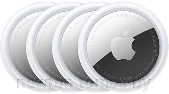Bluetooth-метка Apple AirTag 4 штуки от компании Интернет-магазин Newton - фото 1