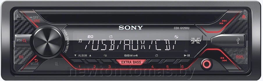 CD/MP3-магнитола Sony CDX-G1200U от компании Интернет-магазин Newton - фото 1