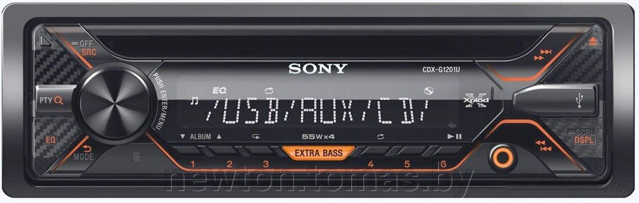 CD/MP3-магнитола Sony CDX-G1201U от компании Интернет-магазин Newton - фото 1