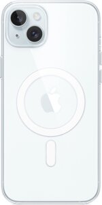 Чехол для телефона Apple MagSafe Clear Case для iPhone 15 Plus прозрачный