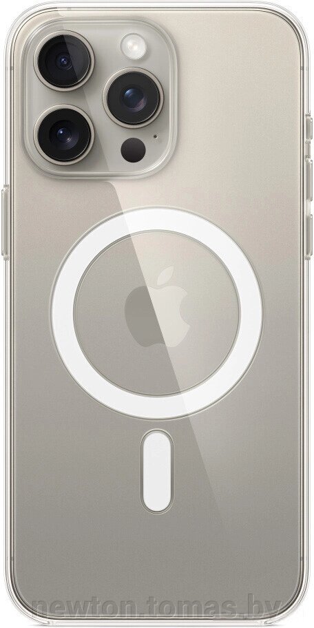Чехол для телефона Apple MagSafe Clear Case для iPhone 15 Pro Max прозрачный от компании Интернет-магазин Newton - фото 1