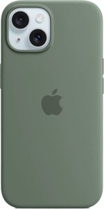 Чехол для телефона Apple MagSafe Silicone Case для iPhone 15 кипарис