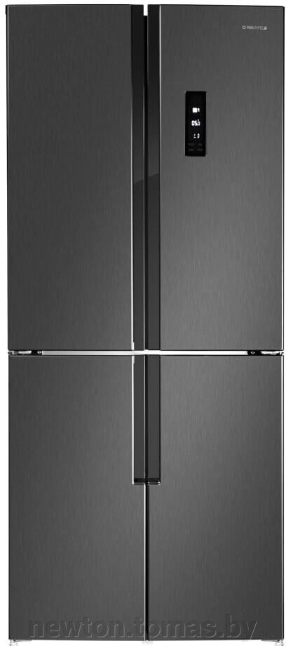 Четырёхдверный холодильник MAUNFELD MFF181NFSB от компании Интернет-магазин Newton - фото 1