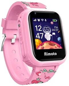 Детские умные часы Aimoto Pro 4G фламинго