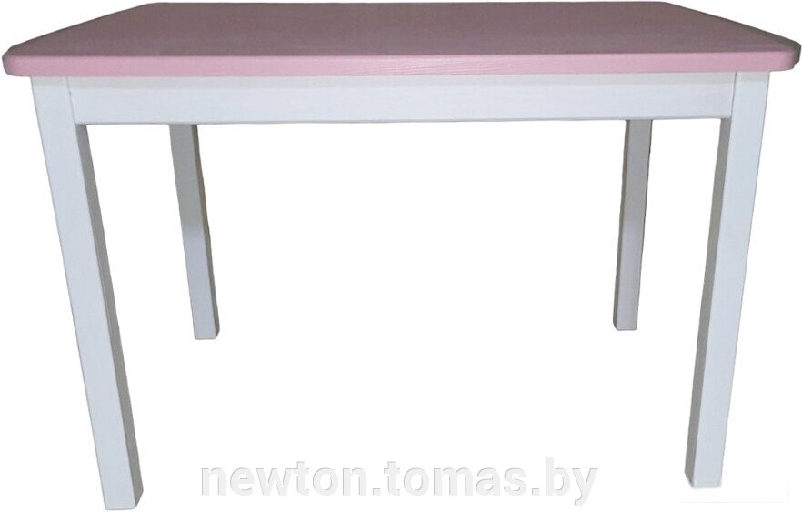 Детский стол Ясеньлес Feliks 401 белый/розовый от компании Интернет-магазин Newton - фото 1