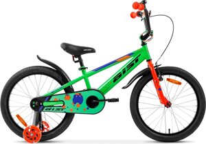 Детский велосипед AIST Pluto 18 2023 зеленый