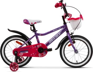 Детский велосипед AIST Wiki 16 2023 фиолетовый