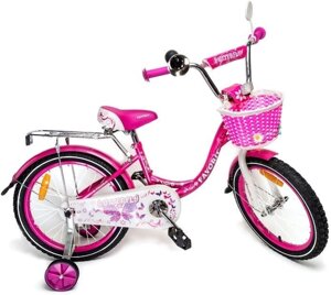 Детский велосипед Favorit Butterfly 18 BUT-18PN розовый