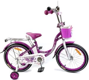 Детский велосипед Favorit Butterfly 18 BUT-18VL фиолетовый
