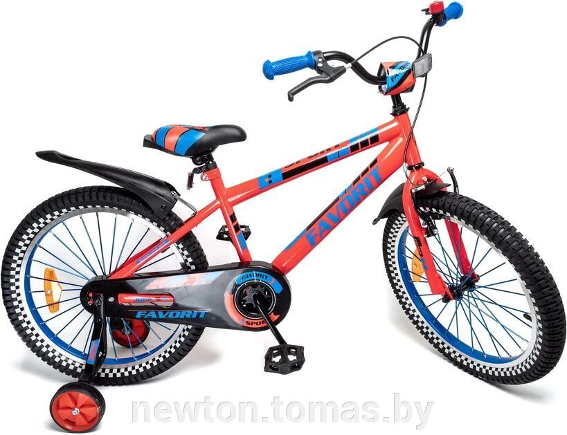 Детский велосипед Favorit Sport 20 SPT-20RD красный от компании Интернет-магазин Newton - фото 1