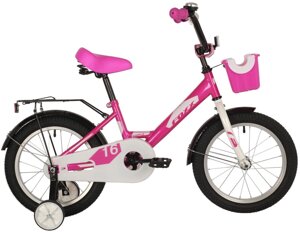 Детский велосипед Foxx Simple 16 2021 розовый