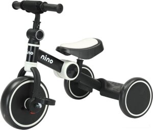 Детский велосипед Nino JL-104 черный/белый