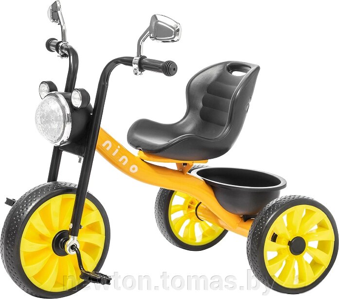 Детский велосипед Nino Little Driver желтый от компании Интернет-магазин Newton - фото 1