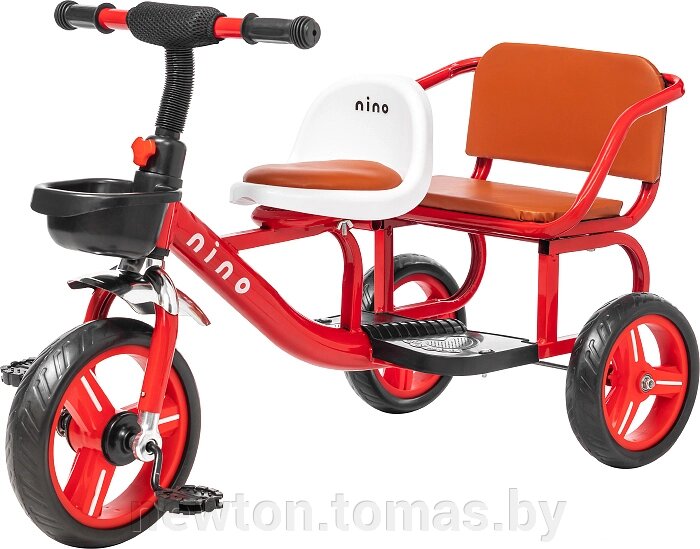 Детский велосипед Nino Twix красный от компании Интернет-магазин Newton - фото 1