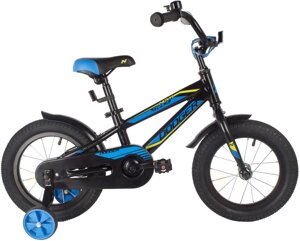 Детский велосипед Novatrack Dodger 14 2022 145ADODGER. BK22 черный