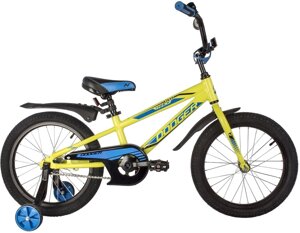 Детский велосипед Novatrack Dodger 18 2022 185ADODGER. GN22 зеленый