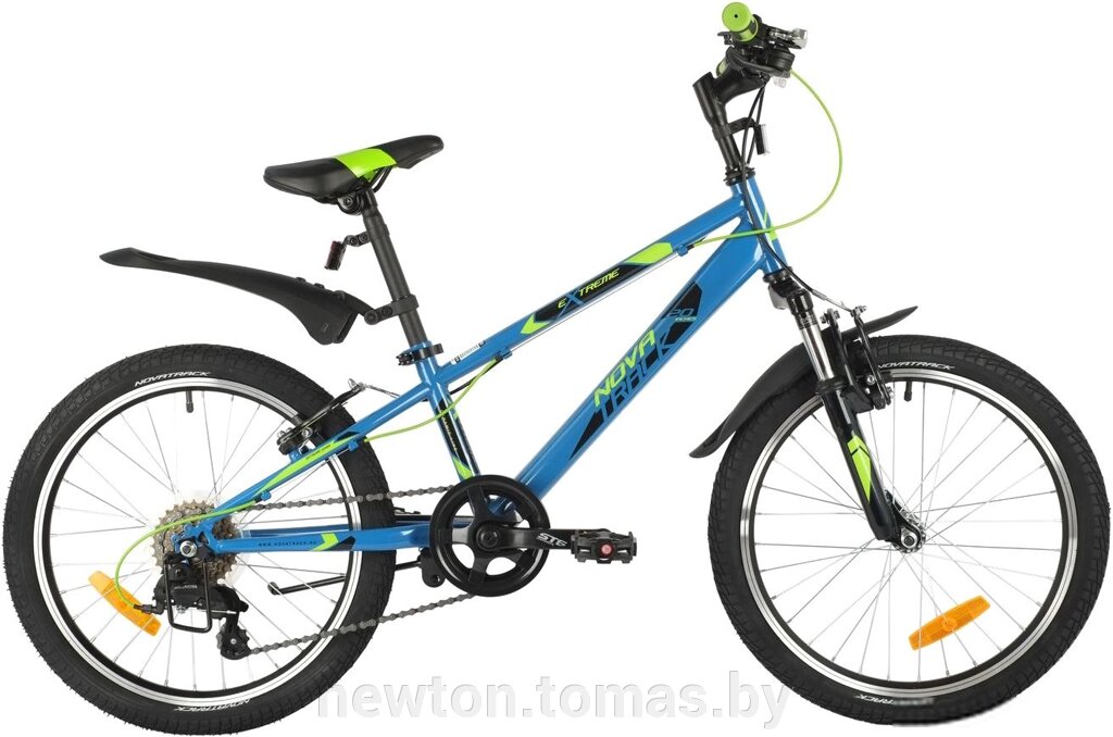 Детский велосипед Novatrack Extreme 6 V 2021 20SH6V. EXTREME. BL21 синий от компании Интернет-магазин Newton - фото 1