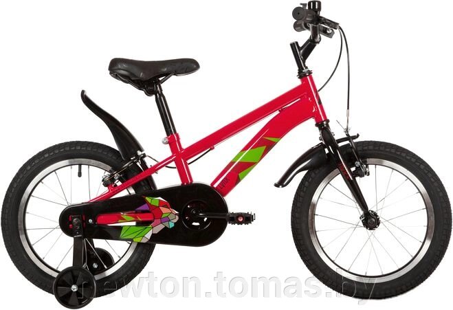 Детский велосипед Novatrack Lynx V 16 2022 167LYNX1V. RD22 красный от компании Интернет-магазин Newton - фото 1