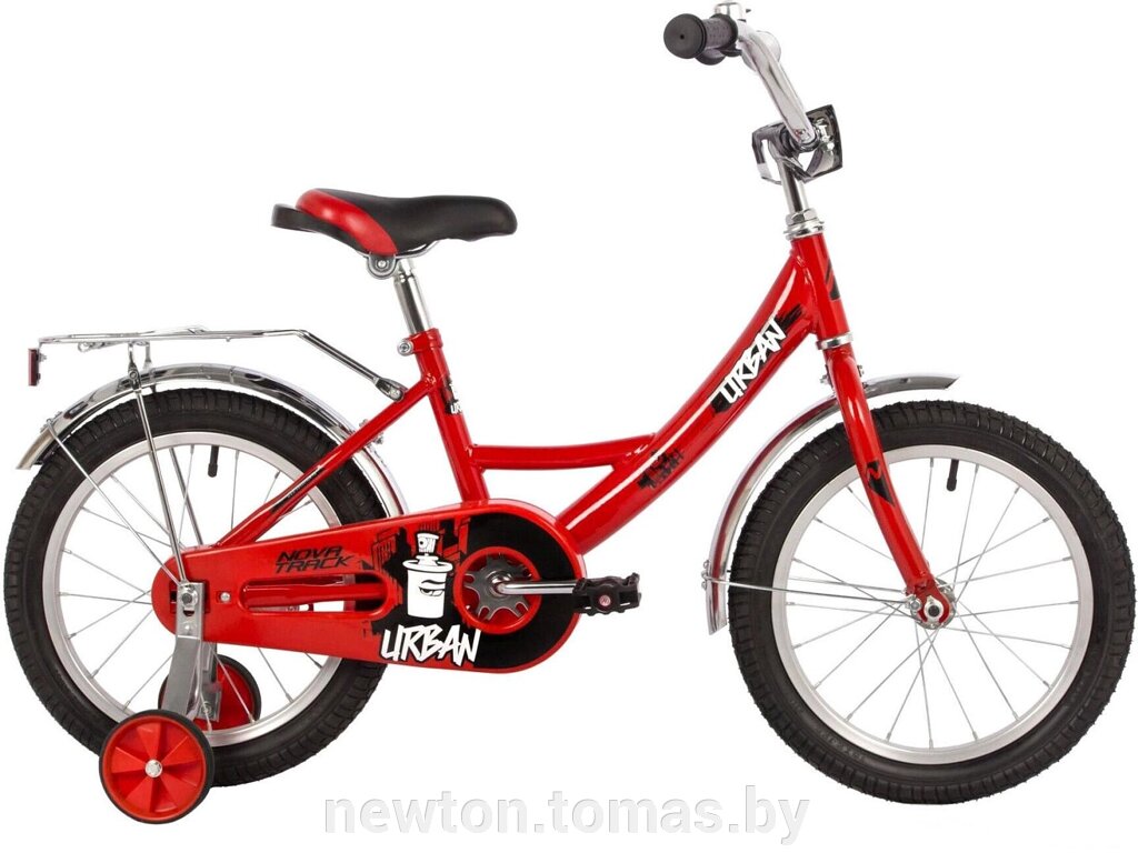 Детский велосипед Novatrack Urban 16 2022 163URBAN. RD22 красный от компании Интернет-магазин Newton - фото 1