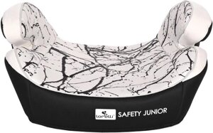 Детское сиденье Lorelli Safety Junior Fix серый мрамор