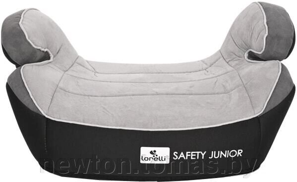 Детское сиденье Lorelli Safety Junior Fix серый от компании Интернет-магазин Newton - фото 1