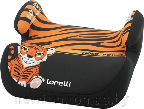 Детское сиденье Lorelli Topo Comfort 2020 оранжевый тигр