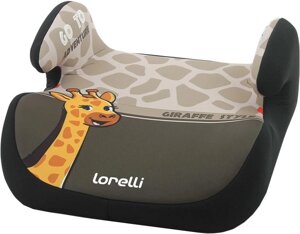 Детское сиденье Lorelli Topo Comfort 2020 светлый и темный бежевый, жираф