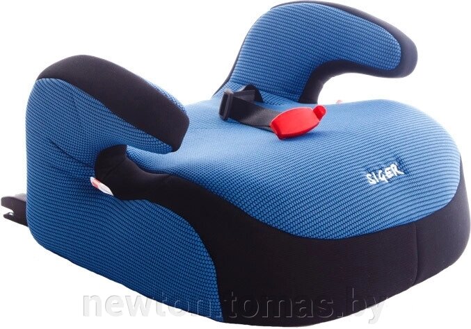 Детское сиденье Siger Бустер Fix синий от компании Интернет-магазин Newton - фото 1