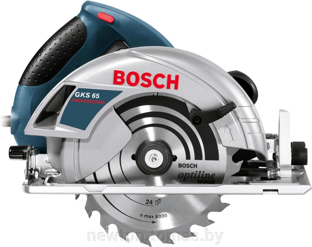 Дисковая циркулярная пила Bosch GKS 65 Professional 0601667000 от компании Интернет-магазин Newton - фото 1