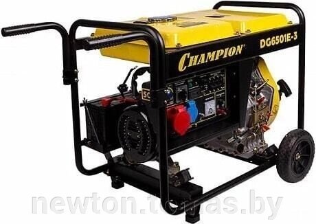 Дизельный генератор Champion DG6501E-3 от компании Интернет-магазин Newton - фото 1