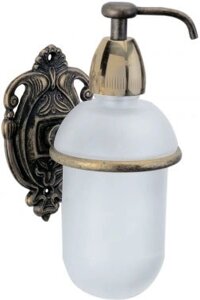 Дозатор для жидкого мыла Art&Max Impero AM-1705-Br бронзовый/белый