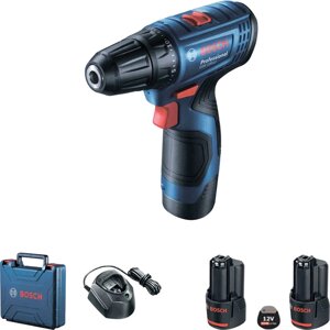 Дрель-шуруповерт Bosch GSR 120-LI Professional 06019G8080 с 2-мя АКБ, кейс, китайская вилка