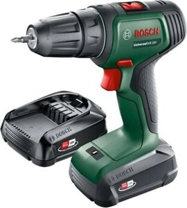 Дрель-шуруповерт Bosch UniversalDrill 18V 06039D4005 с 1-м АКБ, кейс