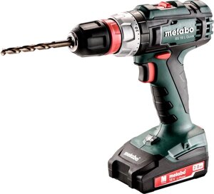 Дрель-шуруповерт Metabo BS 18 L Quick 602320500 с 2-мя АКБ, кейс