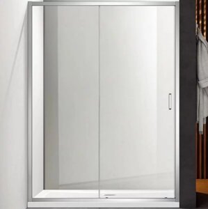 Душевая дверь Aquatek 120x200 AQNAA6121-120 хром/прозрачное стекло