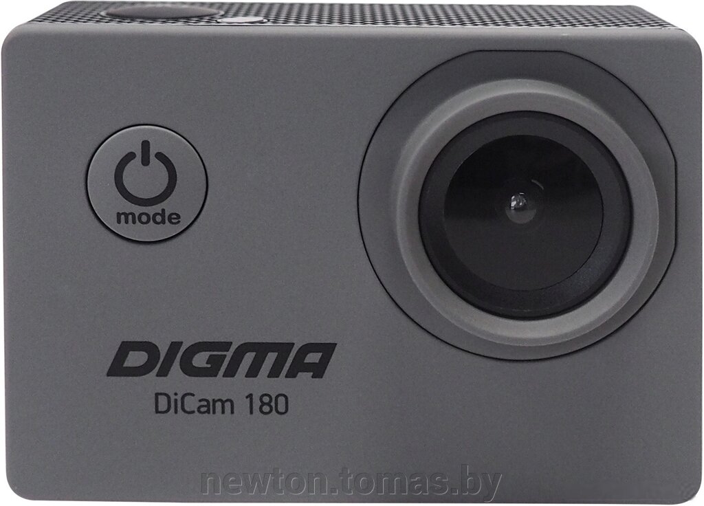 Экшен-камера Digma DiCam 180 серый от компании Интернет-магазин Newton - фото 1