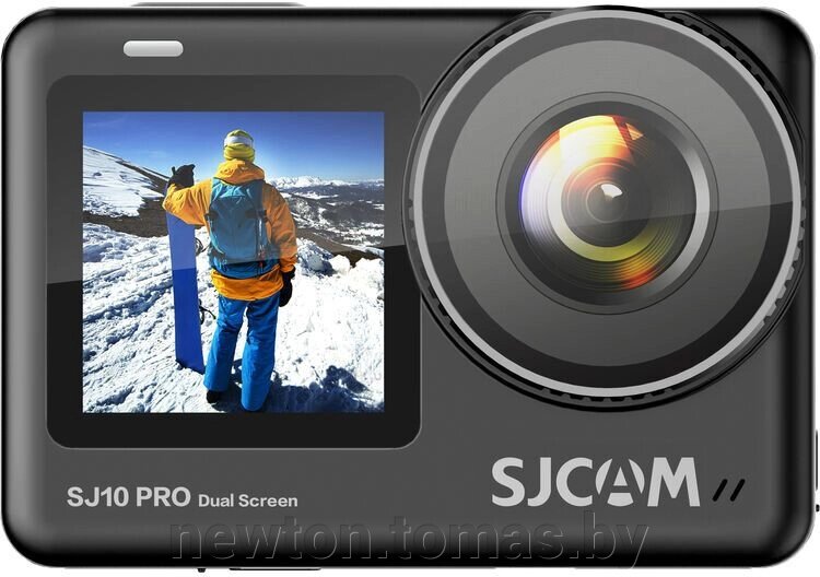 Экшен-камера SJCAM SJ10 Pro Dual Screen черный от компании Интернет-магазин Newton - фото 1