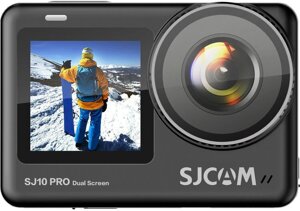 Экшен-камера SJCAM SJ10 Pro Dual Screen черный