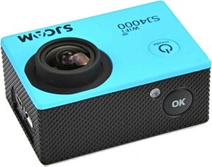 Экшен-камера SJCAM SJ4000 WiFi голубой