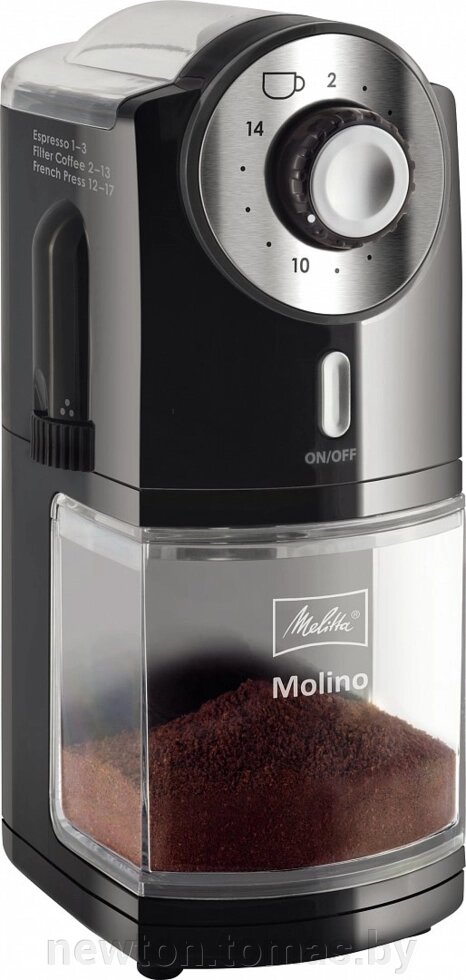 Электрическая кофемолка Melitta Molino черный от компании Интернет-магазин Newton - фото 1