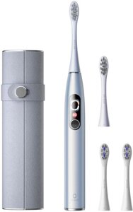 Электрическая зубная щетка Oclean X Pro Digital Set серебристый