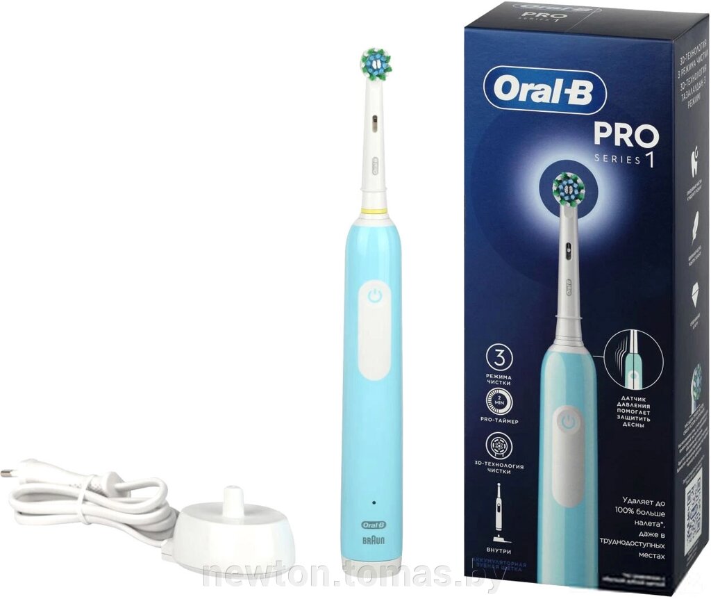 Электрическая зубная щетка Oral-B Pro Series 1 500 D305.513.3 от компании Интернет-магазин Newton - фото 1