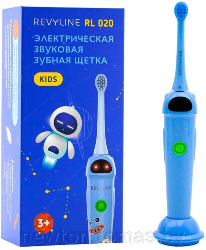 Электрическая зубная щетка Revyline RL 020 Kids синий