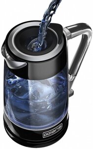 Электрический чайник Polaris PWK 1715CGL Water Way Pro черный