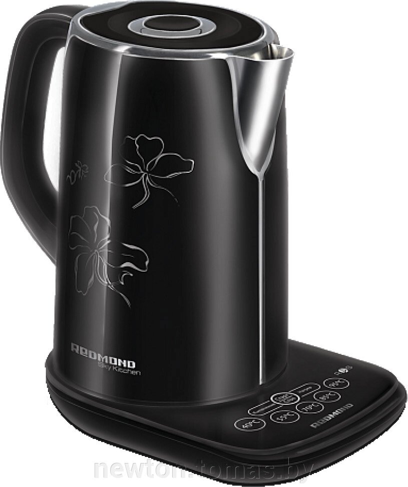 Электрический чайник Redmond SkyKettle RK-M170S-E черный от компании Интернет-магазин Newton - фото 1