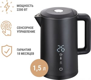 Электрический чайник TECHNO D2215EA черный