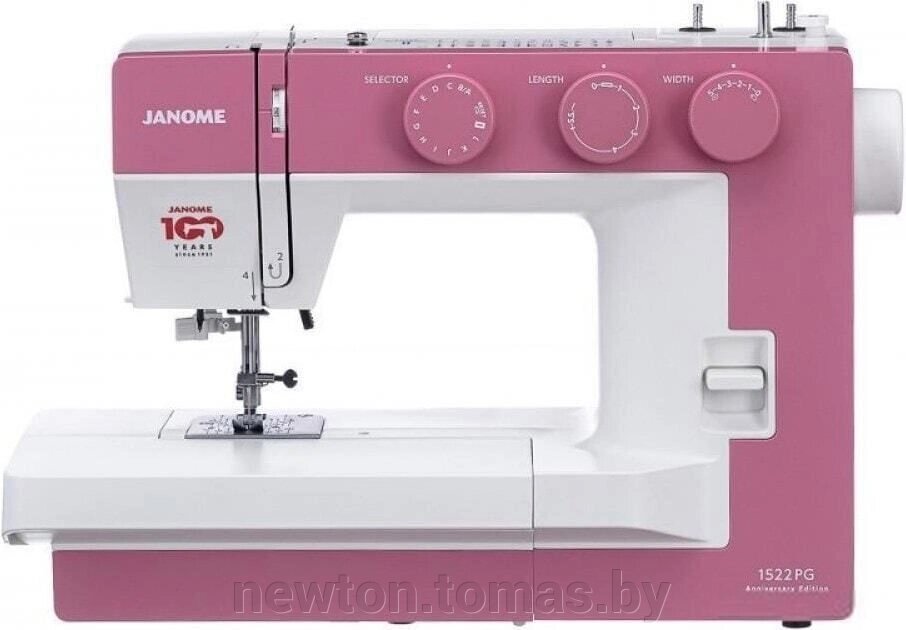 Электромеханическая швейная машина Janome 1522PG Anniversary Edition от компании Интернет-магазин Newton - фото 1