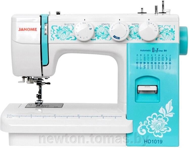 Электромеханическая швейная машина Janome HD1019 от компании Интернет-магазин Newton - фото 1