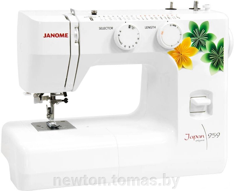 Электромеханическая швейная машина Janome Japan 959 от компании Интернет-магазин Newton - фото 1