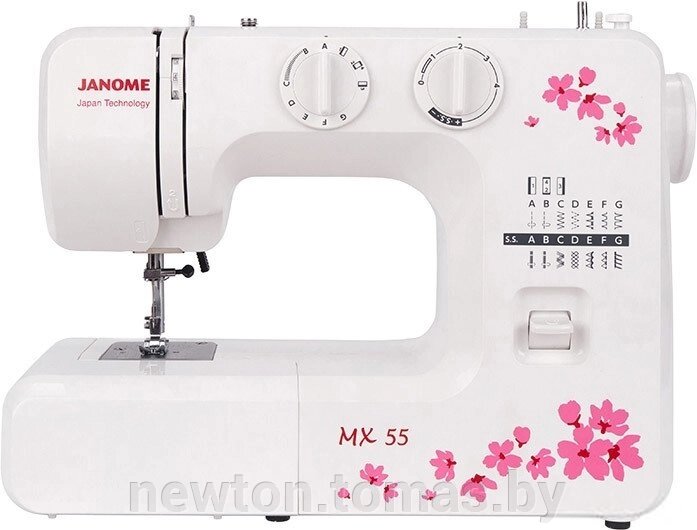 Электромеханическая швейная машина Janome MX 55 2016 от компании Интернет-магазин Newton - фото 1